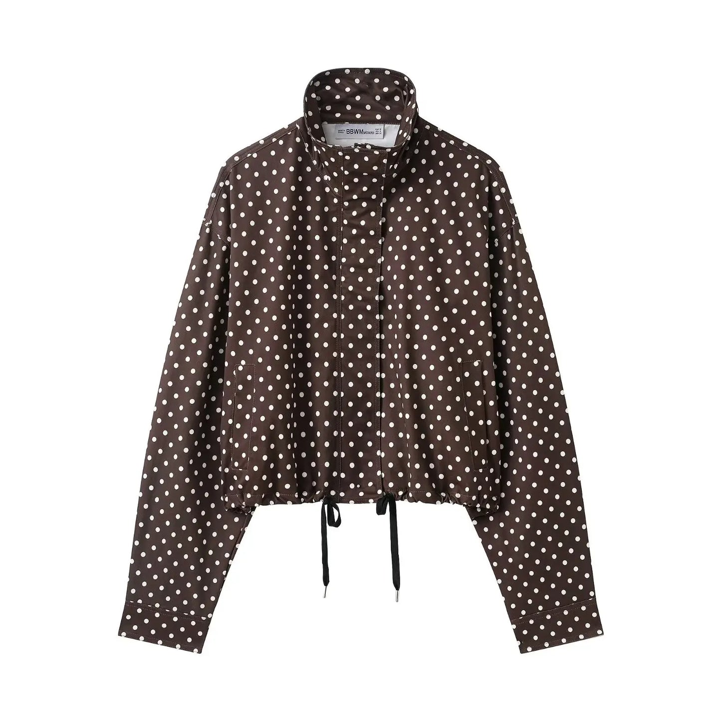 Women's Polka Dot Jacket & Shorts Set