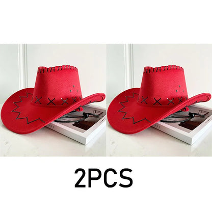 Western Cowboy Hat – Unisex Cowgirl Hat for Women & Men