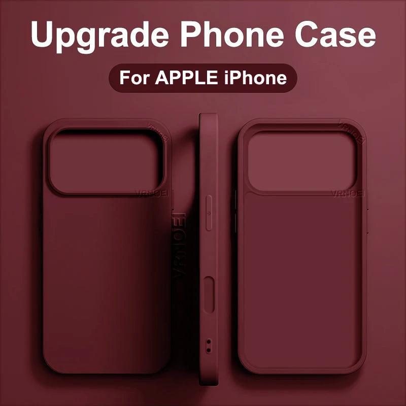 Iphone 17 Pro Max Case Upgrade Phone 11 12 13 14 15 16 Plus Air Cases Shockproof Cover Accessories
