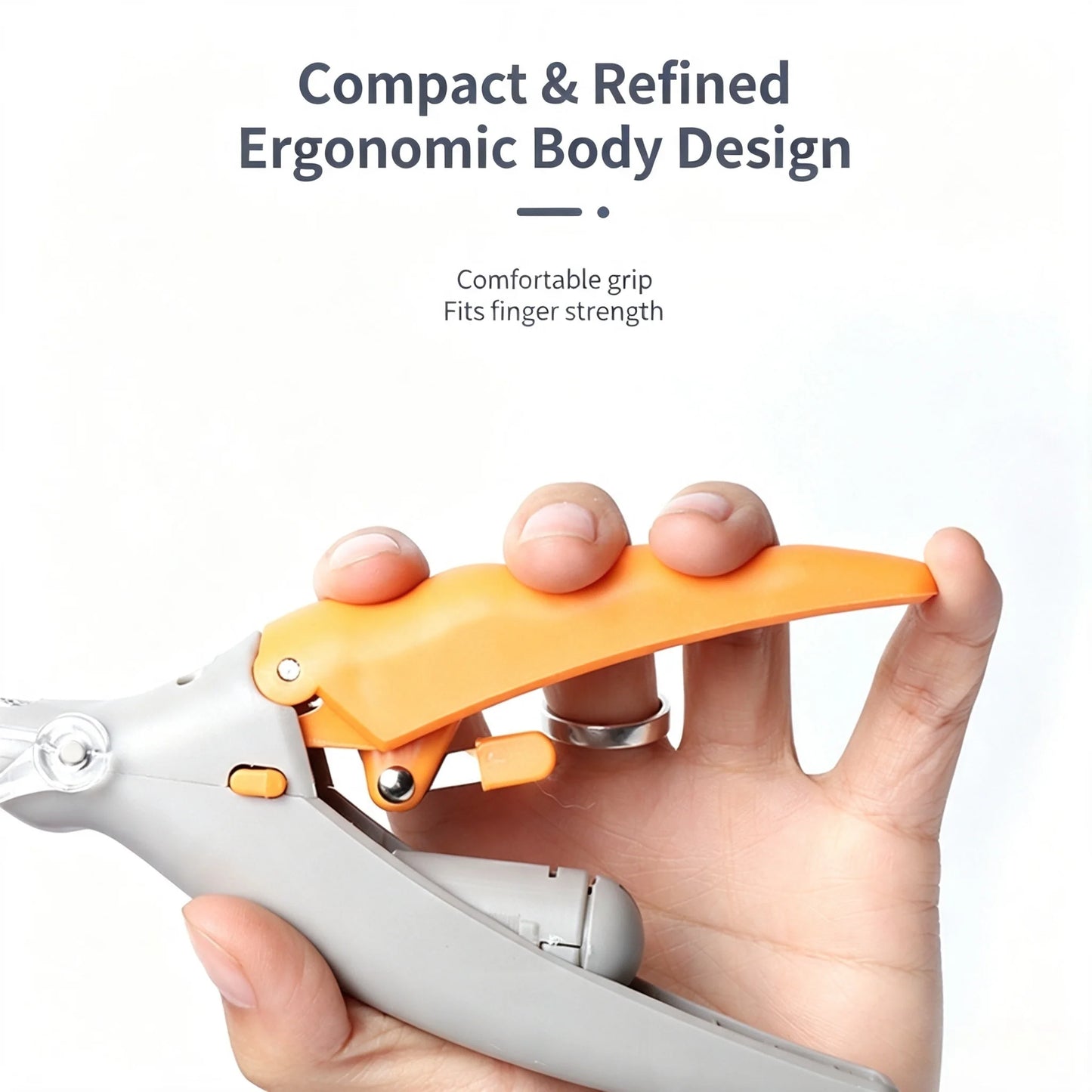 Professional Pet Nail Clipper with LED Light for Dogs & Cats