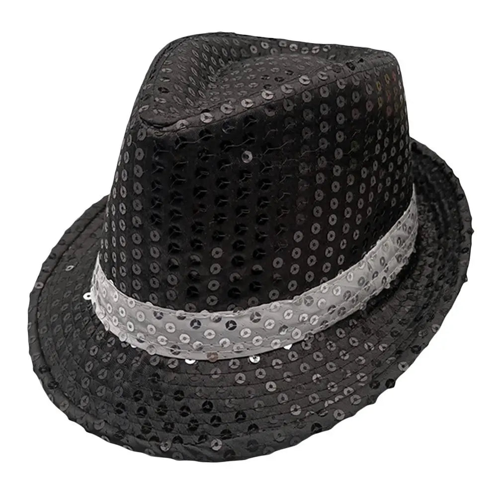 Sequin Jazz Fedora Hat – Party, Dance & Cosplay
