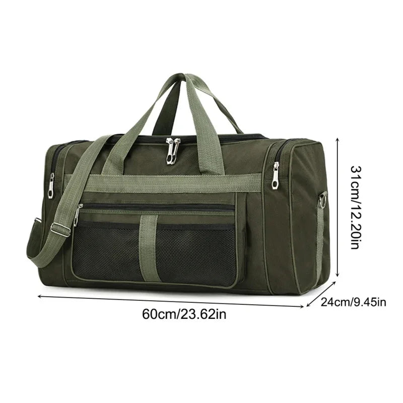 Waterproof Gym Bag with Dry Wet Separation – Large Capacity Sports Duffel
