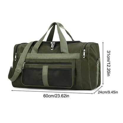 Waterproof Gym Bag with Dry Wet Separation – Large Capacity Sports Duffel