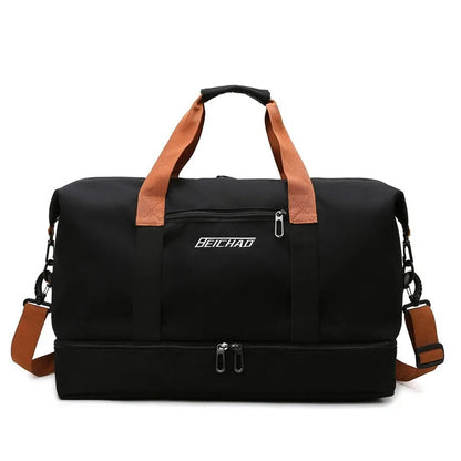 Gym Duffle Bag – Travel & Fitness Weekender with Shoe Compartment