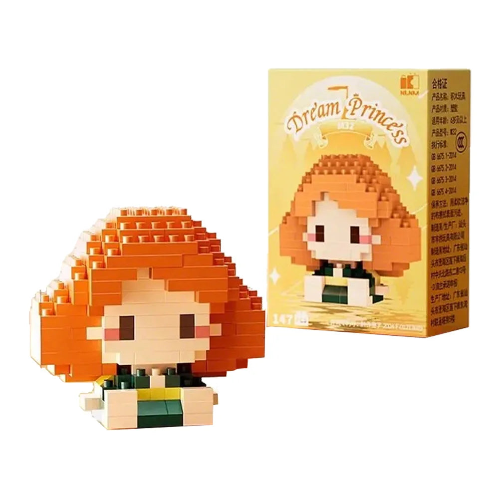 Disney Mini Building Blocks - Cute Character Micro Brick Figure Toy