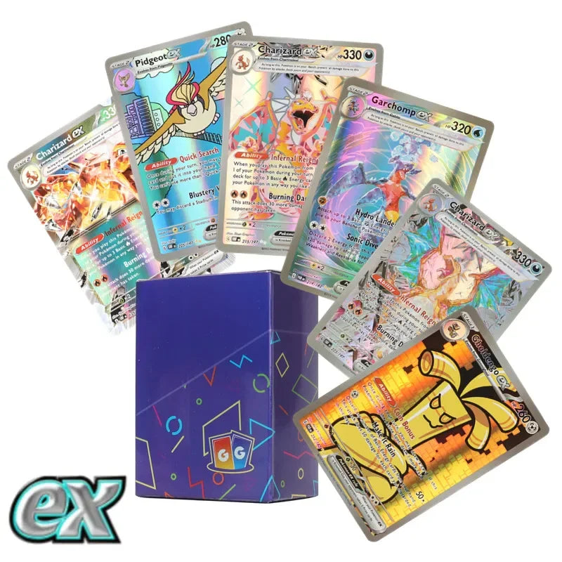 60 or 100 Pack English Pokémon GX VMAX VSTAR EX Cards