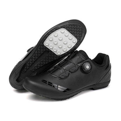 Cycling Shoes Unisex MTB Road Bike Lock Shoes Breathable Non-Slip