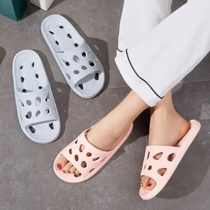 EVA Hole Slides – Unisex Anti-Slip Bathroom Slippers