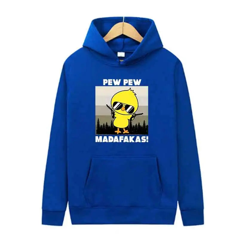 Chicken Graphic Hoodie Casual Unisex Pullover Sweatshirt