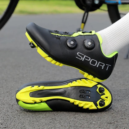 SPD Cycling Shoes - Breathable MTB & Road Bike Sneakers for Men and Women