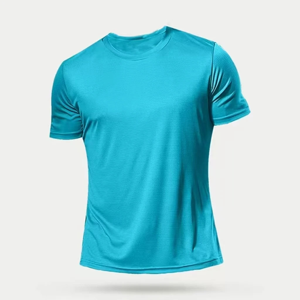 Men's Quick-Dry T-Shirt – Loose Fit Breathable Running & Sports Tee