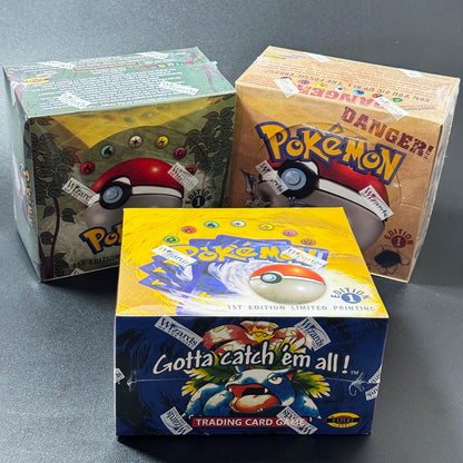 Pokemon TCG Vintage Booster Packs – Base Set, Jungle & Fossil