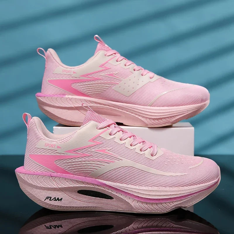 Mesh Running Sneakers – Unisex Sport Shoes with Cushioned Sole