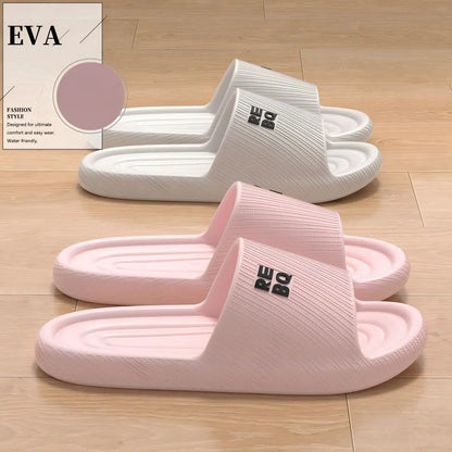 EVA Home Slippers for Men & Women – Soft Cushioned Bathroom Shower Slides