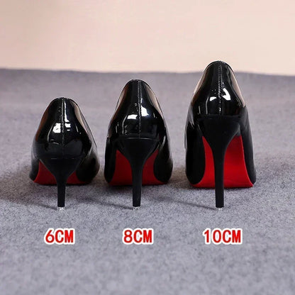 Red Bottom Women Heels – Classic Patent Leather Stiletto Pumps