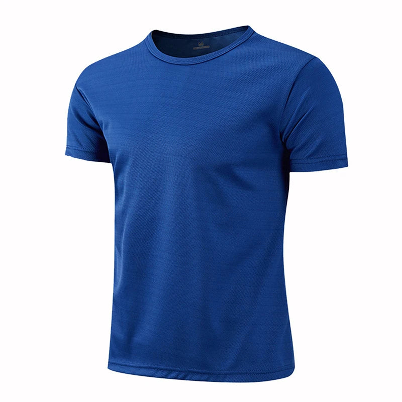 Men's Quick-Dry Sports T-Shirt – Running & Soccer Jersey