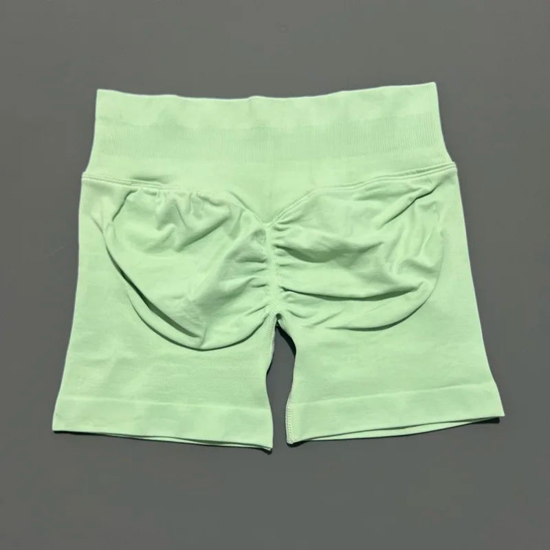Scrunch Butt Biker Shorts for Women – High Waist Gym Workout Yoga