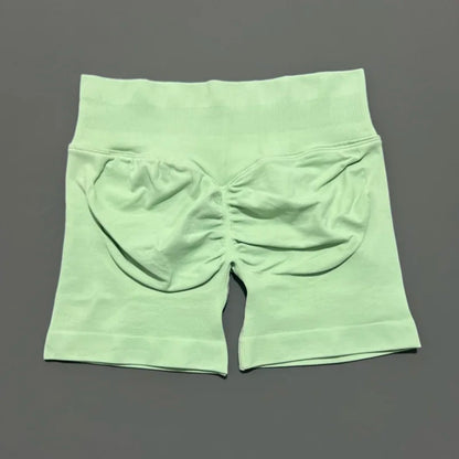 Scrunch Butt Biker Shorts for Women – High Waist Gym Workout Yoga