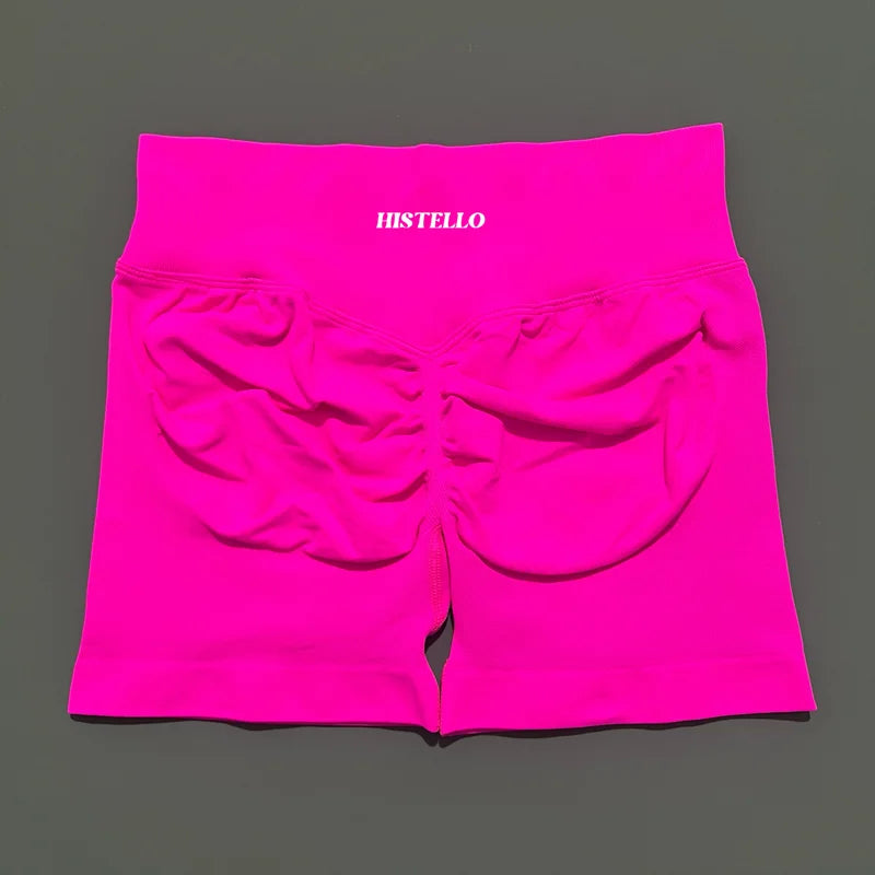 Women's Seamless High-Waist Workout Shorts – Yoga & Gym