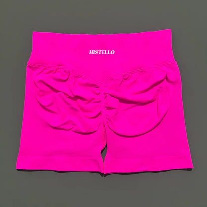 Women's Seamless High-Waist Workout Shorts – Yoga & Gym