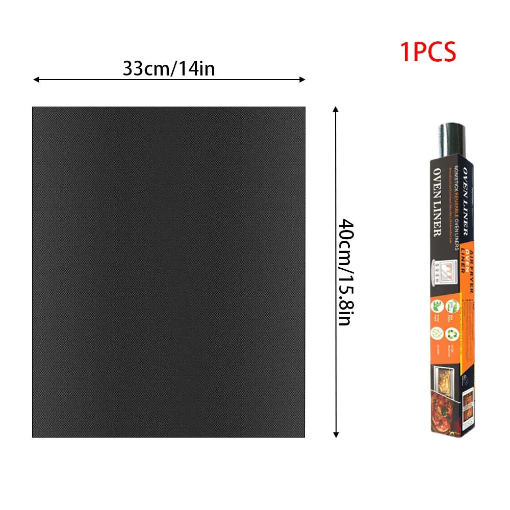 Non-Stick BBQ Grill Mat & Oven Liner – Reusable