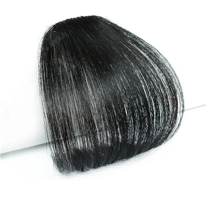 Clip-In Air Bangs Hair Extension – Synthetic Wispy Fringe Hairpiece for Women