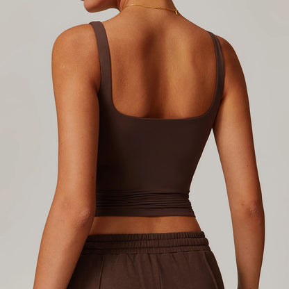 Women's Workout Tank Top – Quick-Dry Yoga & Gym Sports Vest