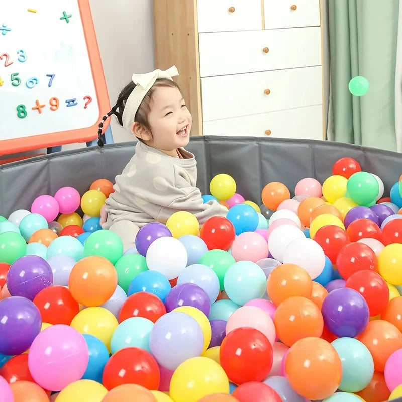 Ball Pit Balls 100pcs – Colorful Plastic Play Balls for Kids (2.2in / 5.5cm)