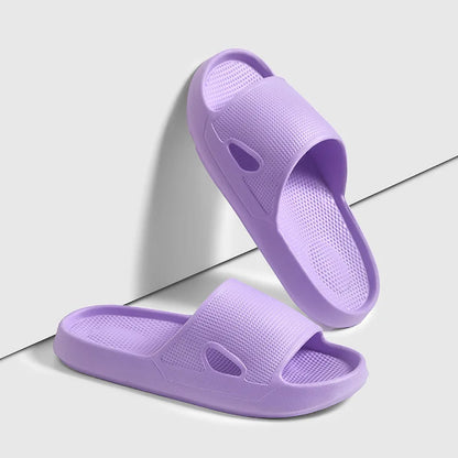 Cloud Pillow Slides for Women – Thick EVA Platform Non-Slip Slippers