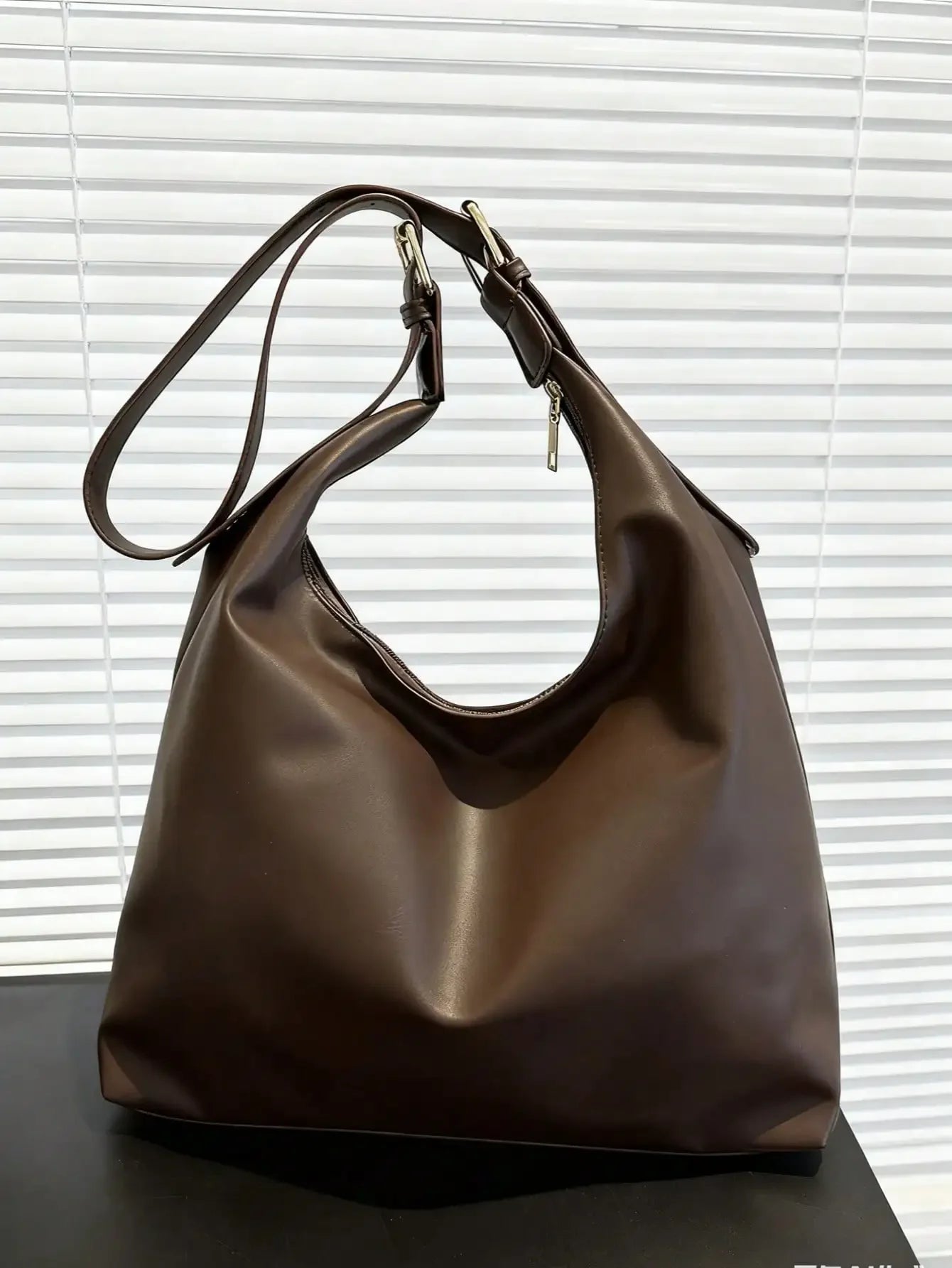 Large Capacity Woven Texture Women's Shoulder Tote Bag – Multifunctional Crossbody Handbag