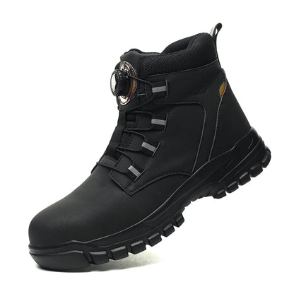 Steel Toe Safety Boots Men – Waterproof Chelsea Work Boots