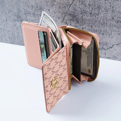 Women's Short PU Leather Wallet – Luxury Coin Purse