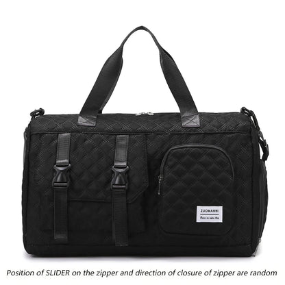Nylon Travel Duffle Bag Large Gym Sports Overnight Bag