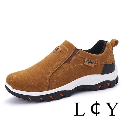 Men's Slip-On Hiking Shoes | Waterproof Anti-Slip Outdoor Sneakers