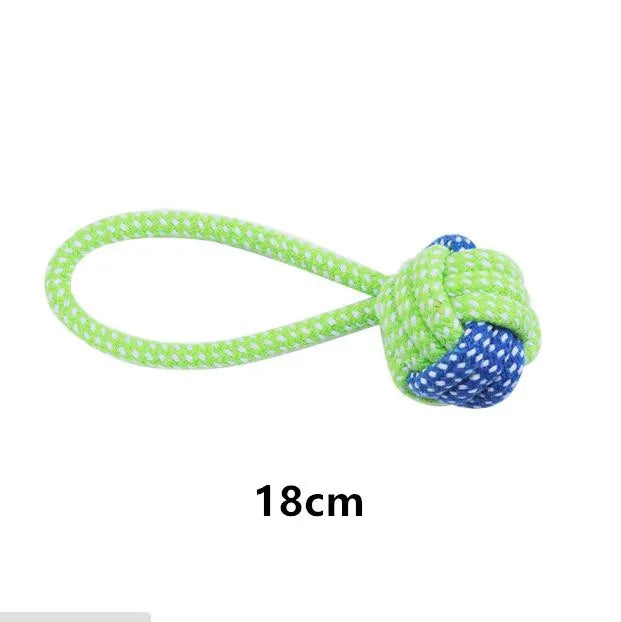 Dog Rope Chew Toy – Interactive Cotton Rope Toy for Dogs