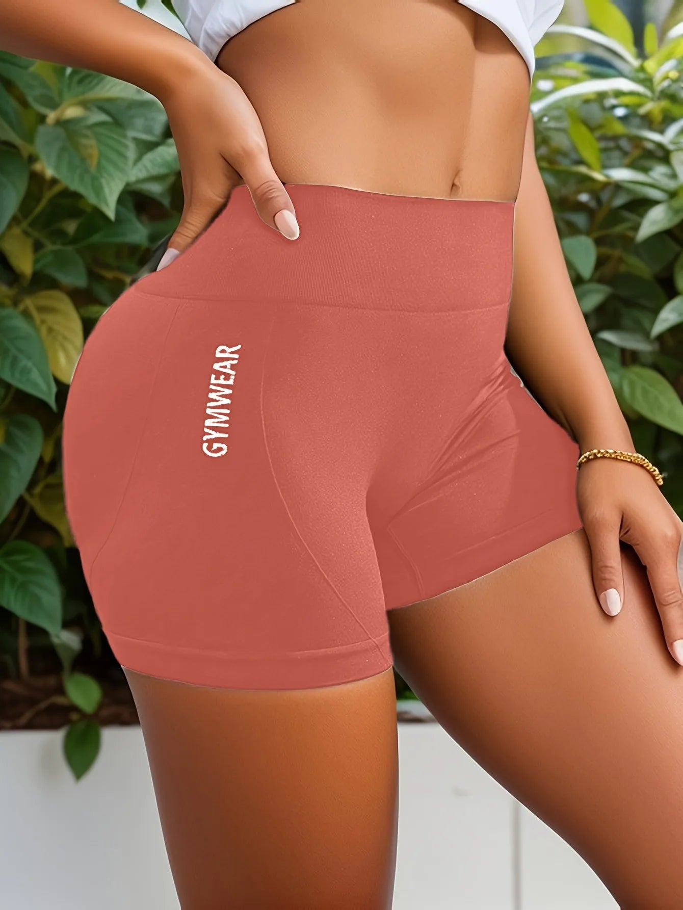 Women's High-Waist Seamless Workout Shorts – Yoga & Gym