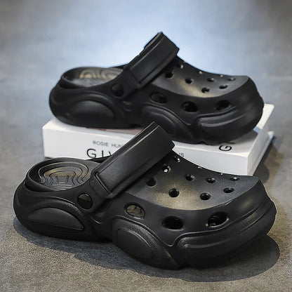 Men's EVA Clog Sandals – Chunky Platform & Adjustable Strap