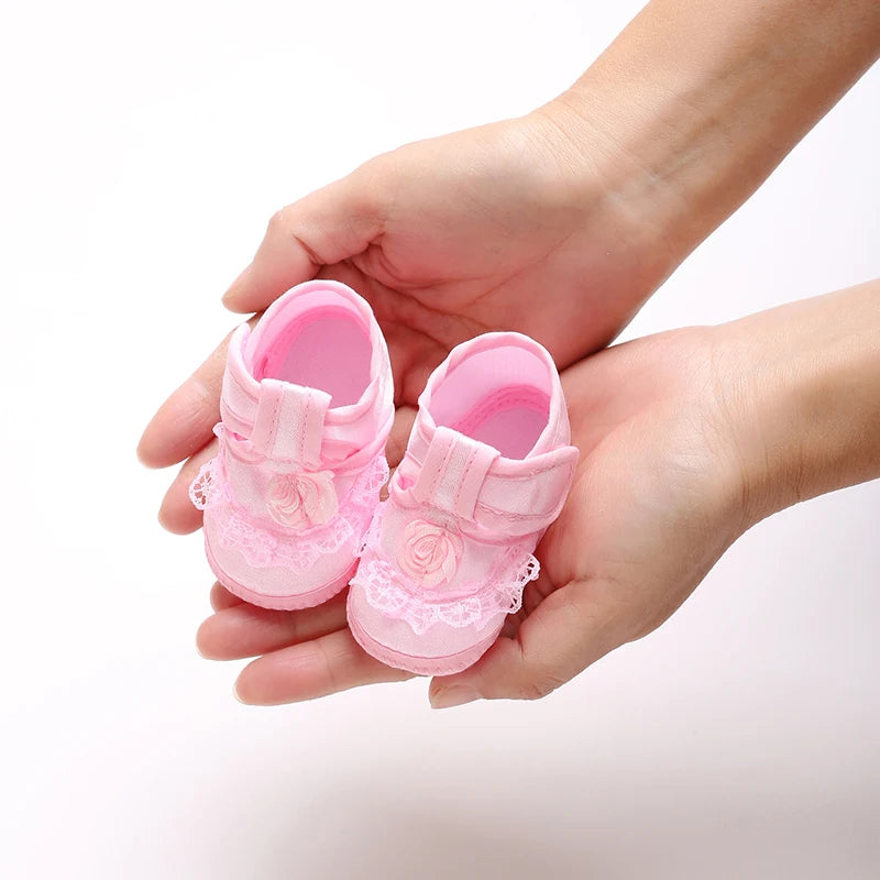 Baby Soft Sole Shoes – Newborn & Infant First Walker Crib Shoes