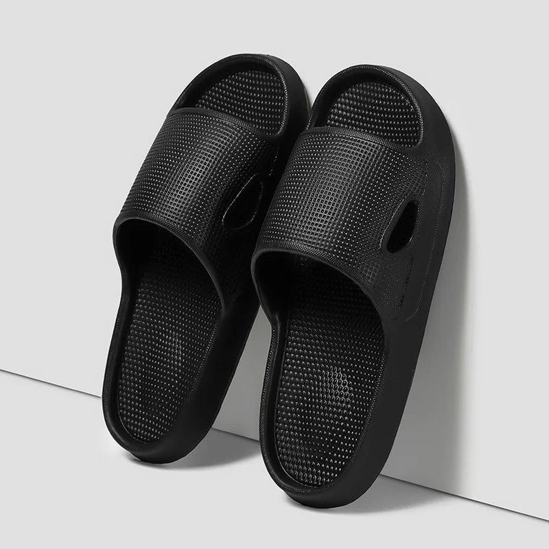Cloud Pillow Slides for Women – Thick EVA Platform Non-Slip Slippers