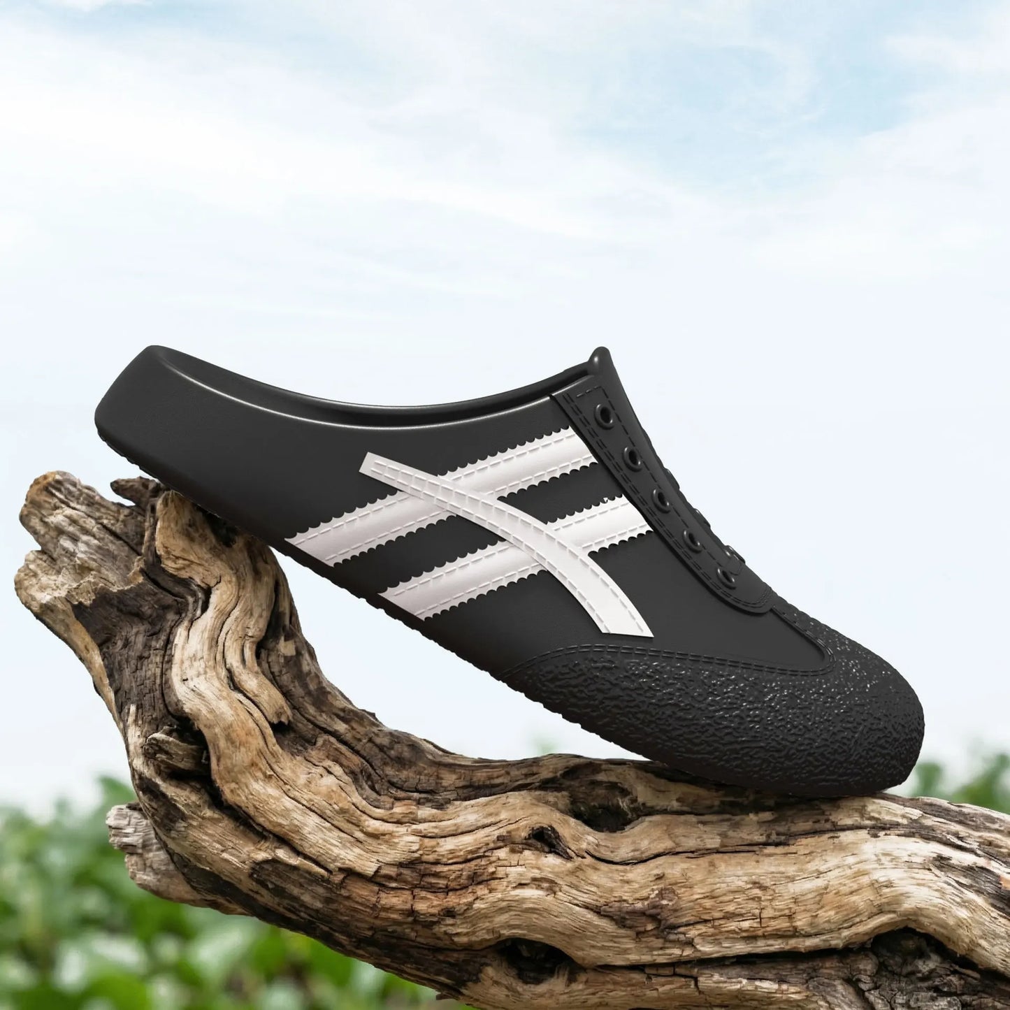 Women's Slip-On Mule Sneakers – Platform EVA Clogs