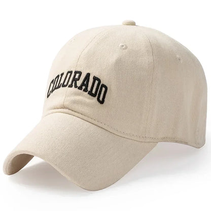 Embroidered Baseball Cap – Deep Crown Wide Brim Sun Hat