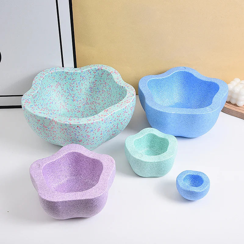 Kids Balance Stepping Stones – Foam Sensory Play Set (6 Designs)