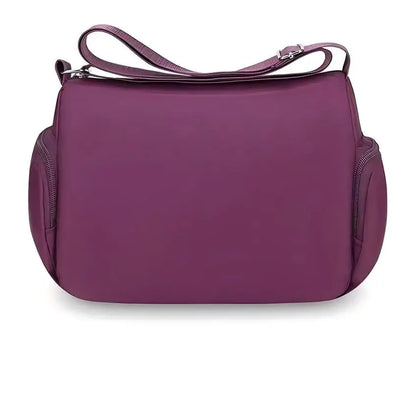 Waterproof Nylon Crossbody Bag for Women – Multi-Pocket Shoulder Handbag