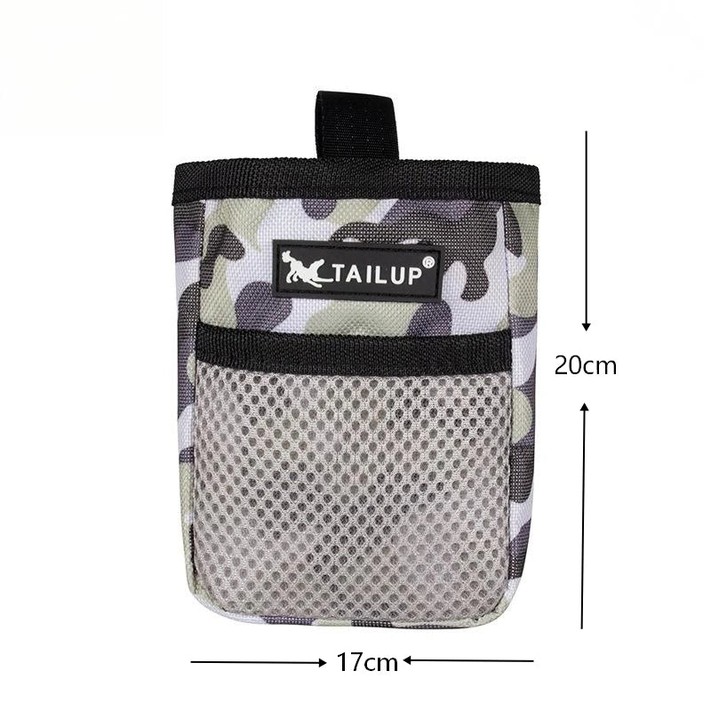 Dog Training Treat Pouch Bag with Waist Clip