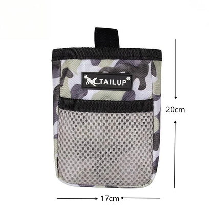 Dog Training Treat Pouch Bag with Waist Clip