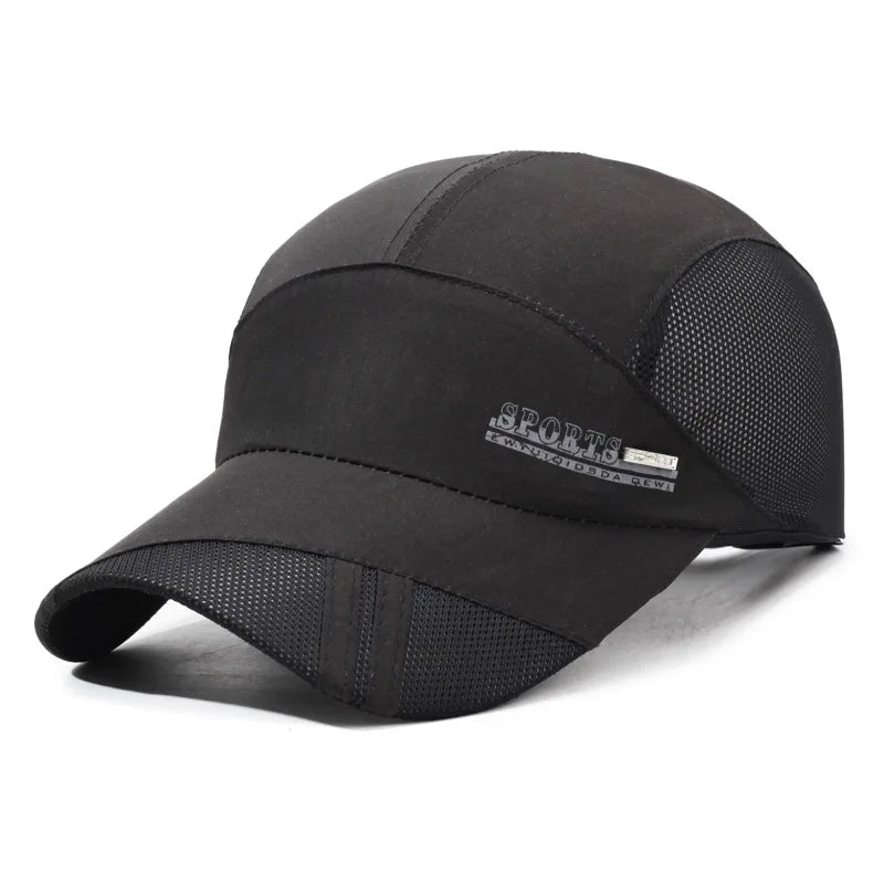 Quick-Dry Mesh Baseball Cap – Unisex Summer Sports Hat