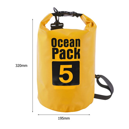 Waterproof Dry Bag – Foldable Roll-Top Pack 2L 3L 5L 10L 15L