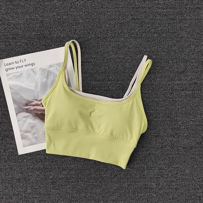 Women's Push-Up Sports Bra – Breathable Gym Crop Top