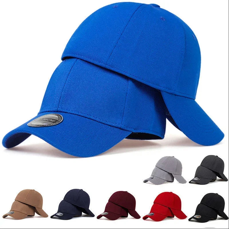 Fitted Baseball Cap – Breathable Mesh Sports Hat for Men