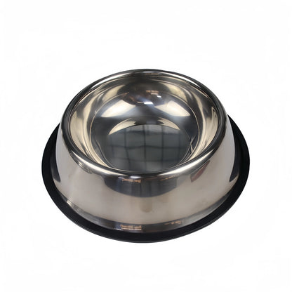 Stainless Steel Pet Bowl for Dogs & Cats – 6 Sizes